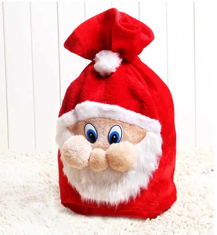 Father Christmas Santa red bag sack