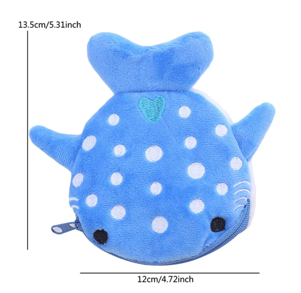 Shark Whale Coin purse wallet