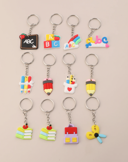 Teacher thank you keyring gift