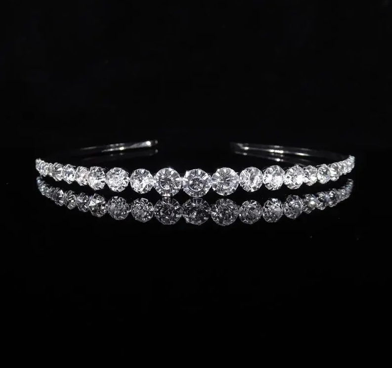 Crystal rhinestone headband for all occasions