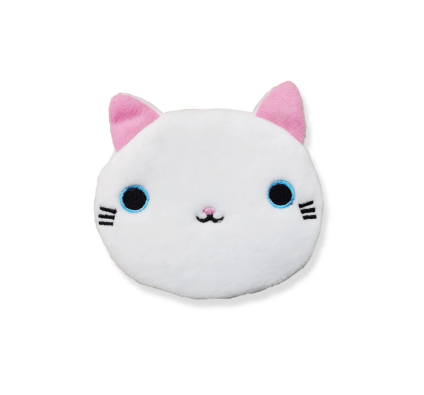 Cat shaped themed coin purse with zip