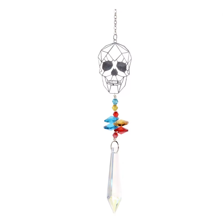 Sun catchers - skull and fairy designs