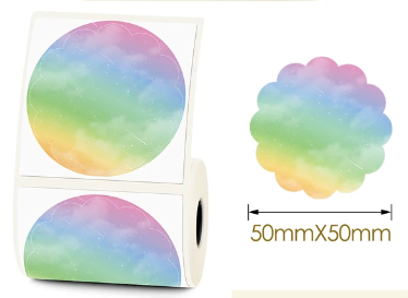 Easter rainbow bunny egg chick basket hunt party stickers