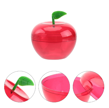 Red Apple-shaped container for small gifts sweets/chocolate treats for teacher