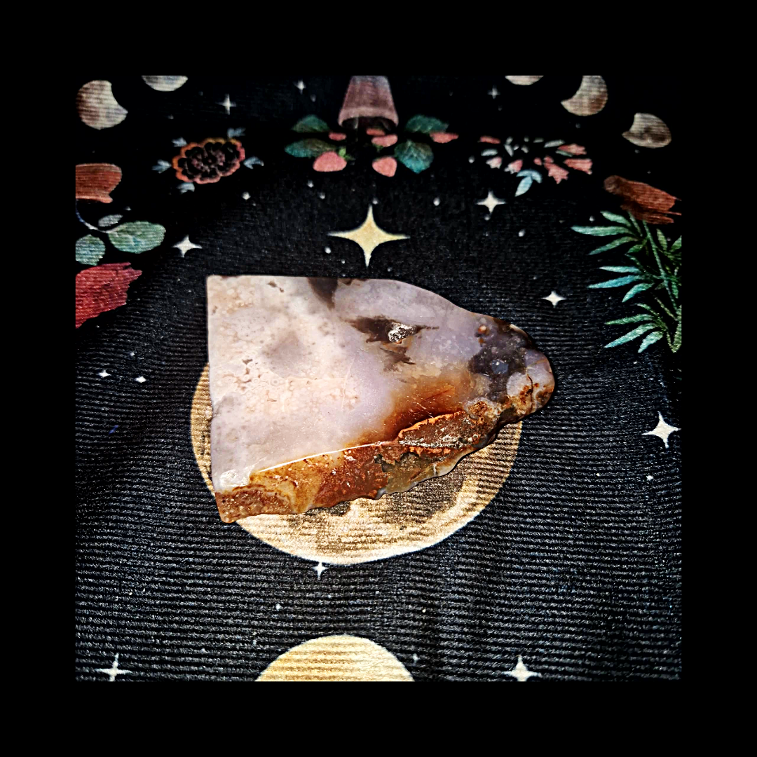 Natural Polished Agate Slice
