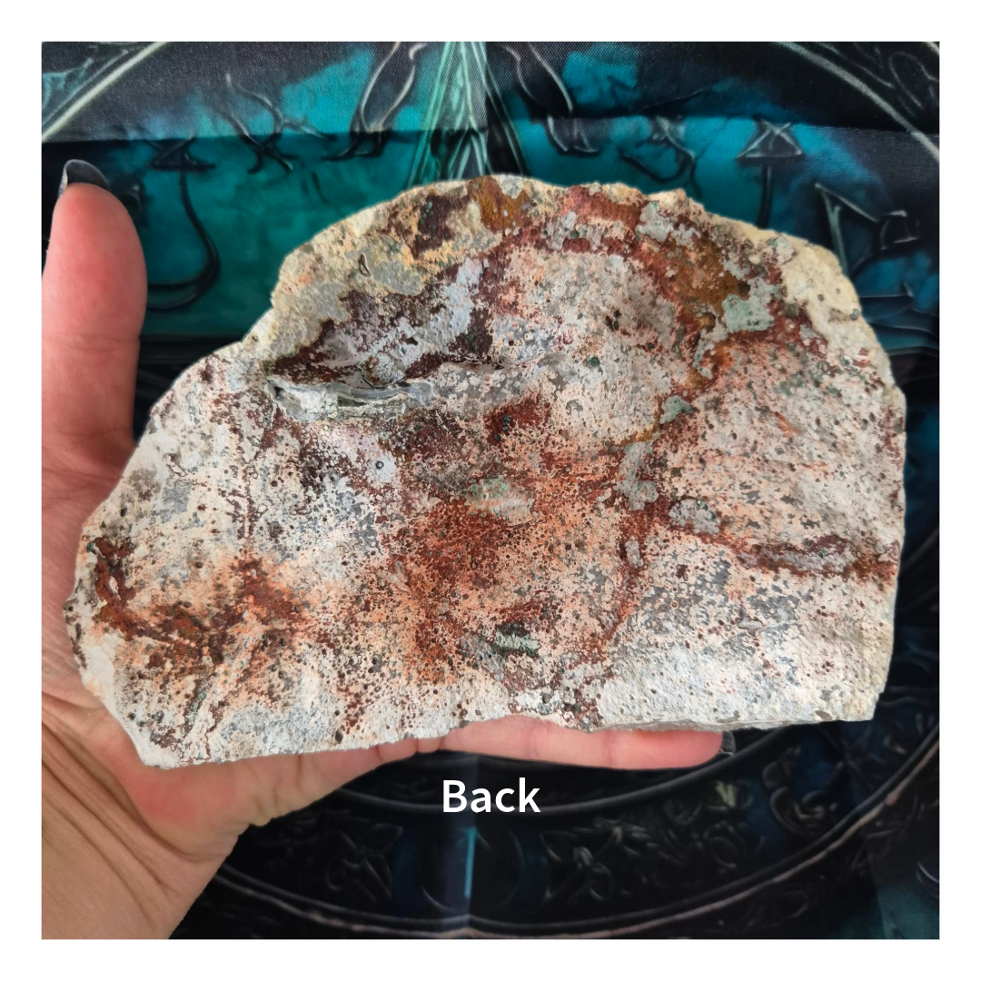 Drusy Sugar Amethyst cluster slab 480g