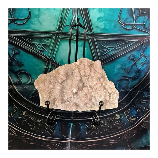 Drusy Sugar Amethyst cluster slab 200g
