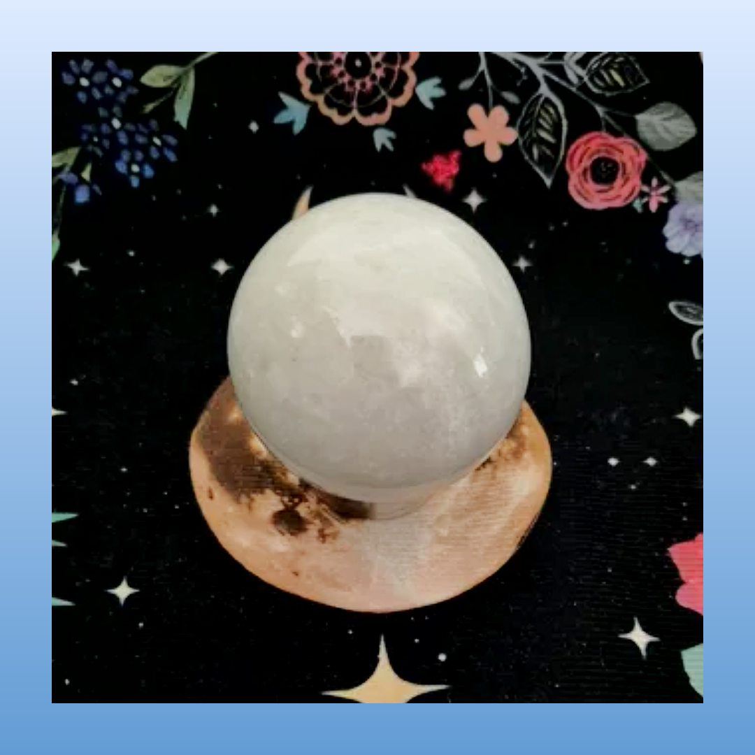 Blue Celestite Sphere