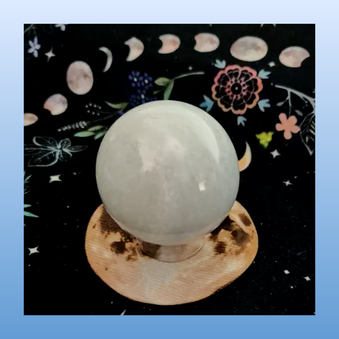 Blue Celestite Sphere