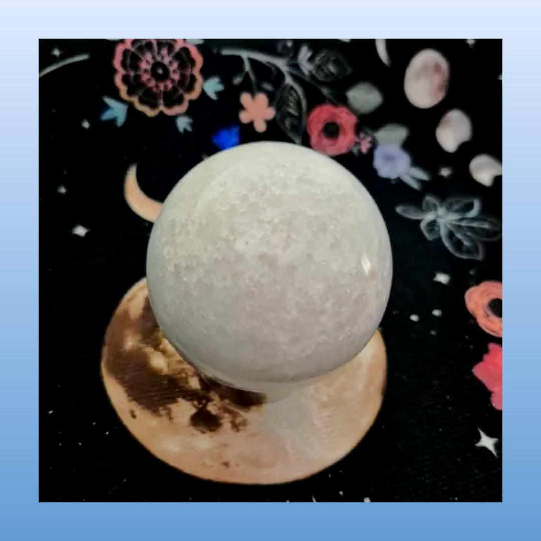 Blue Celestite Sphere