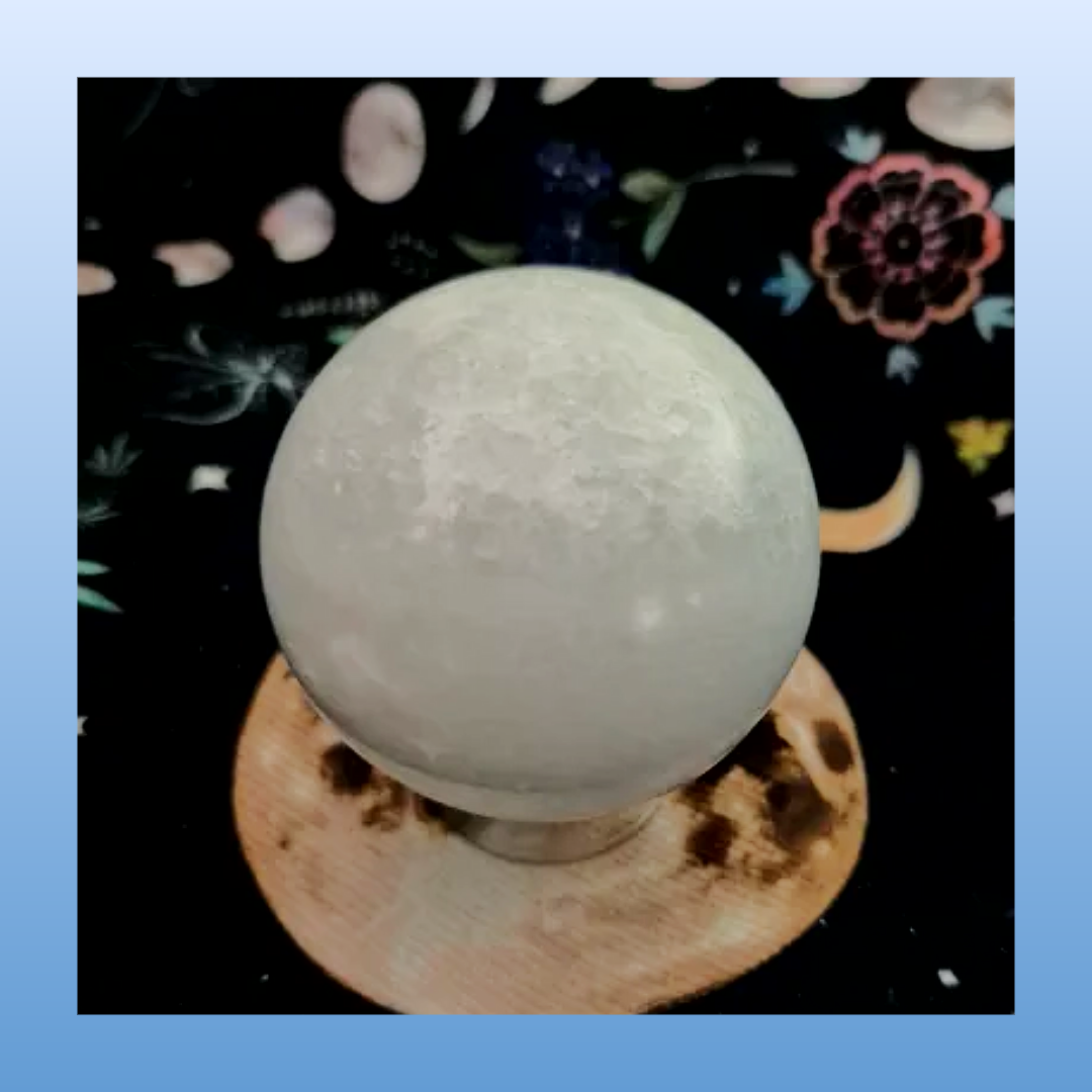 Blue Celestite Sphere
