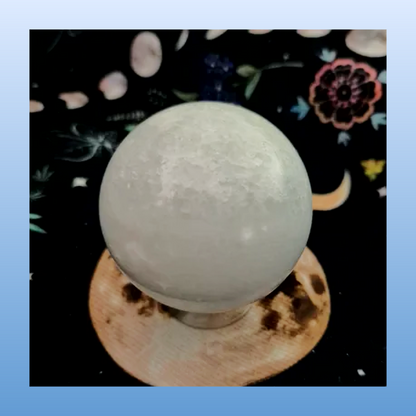 Blue Celestite Sphere