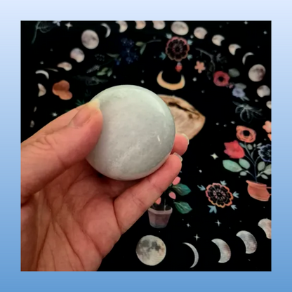 Blue Celestite Sphere