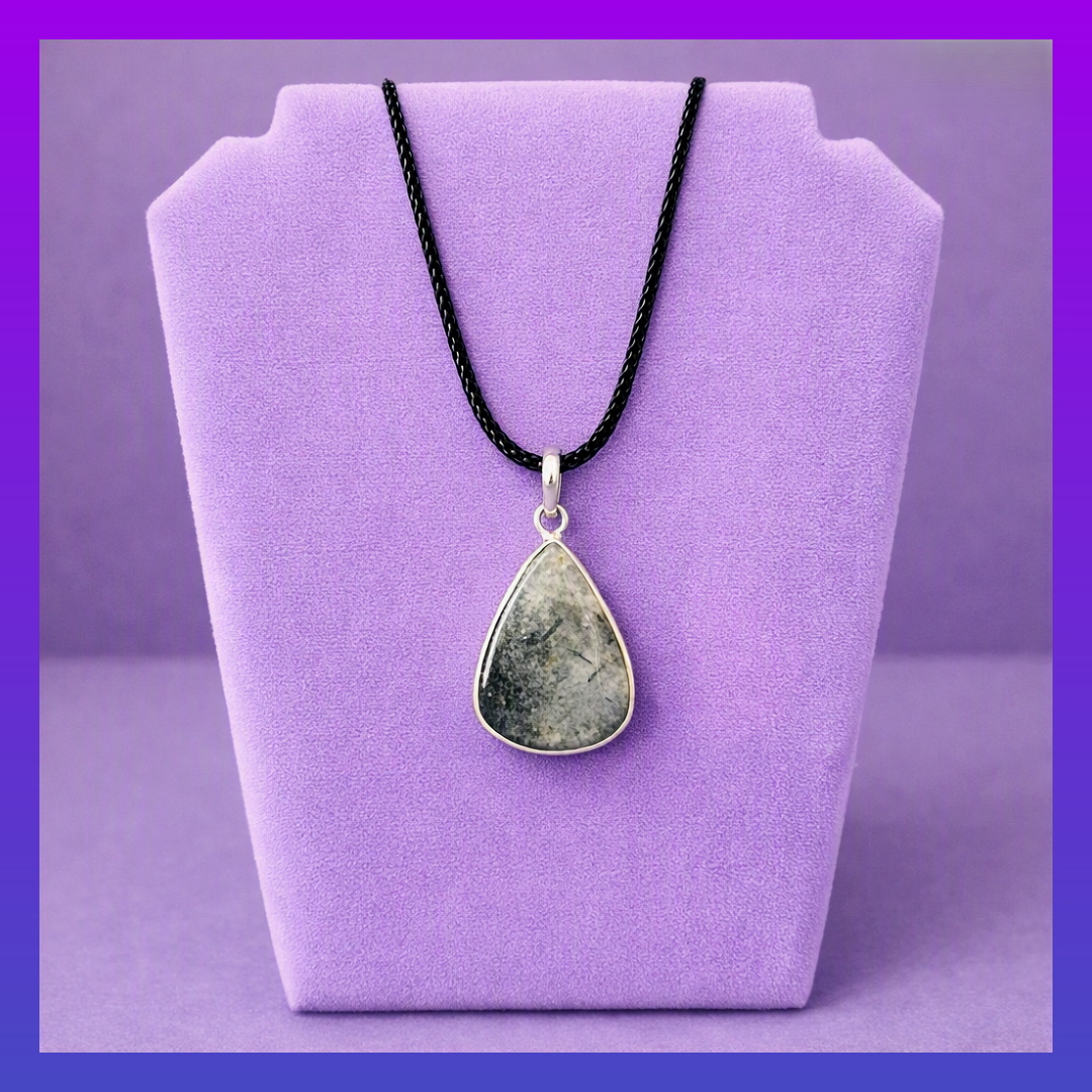 Prehnite Pendant Necklace