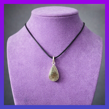 Prehnite Pendant Necklace