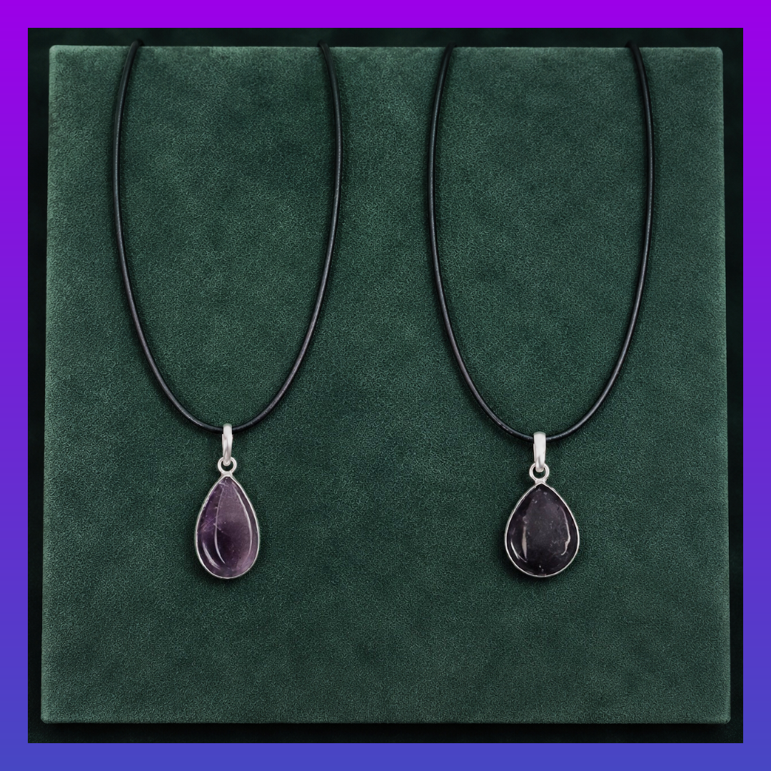 Amethyst Pendant Necklace