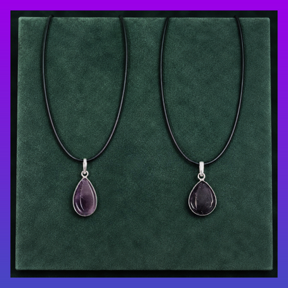 Amethyst Pendant Necklace