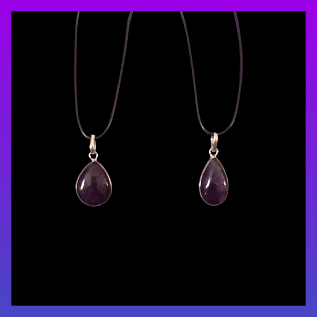Amethyst Pendant Necklace