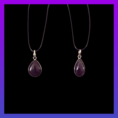 Amethyst Pendant Necklace