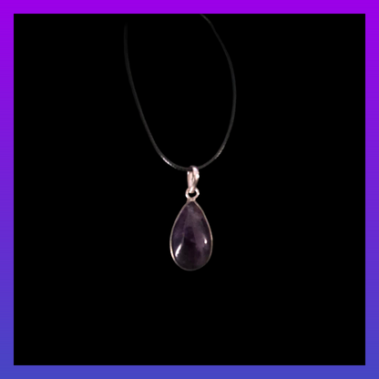 Amethyst Pendant Necklace