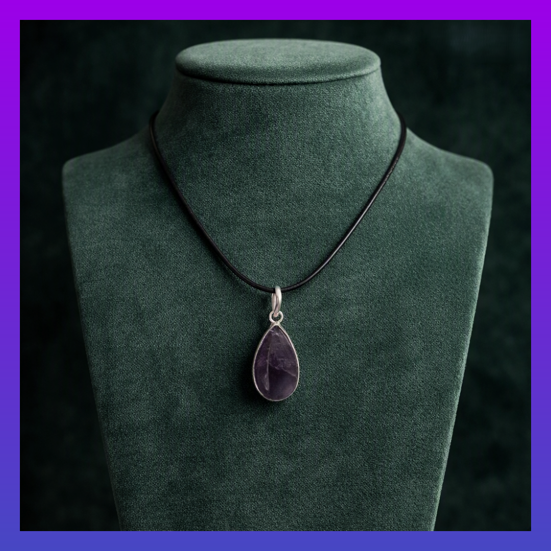 Amethyst Pendant Necklace