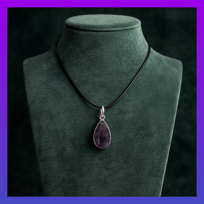 Amethyst Pendant Necklace