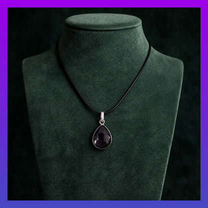 Amethyst Pendant Necklace