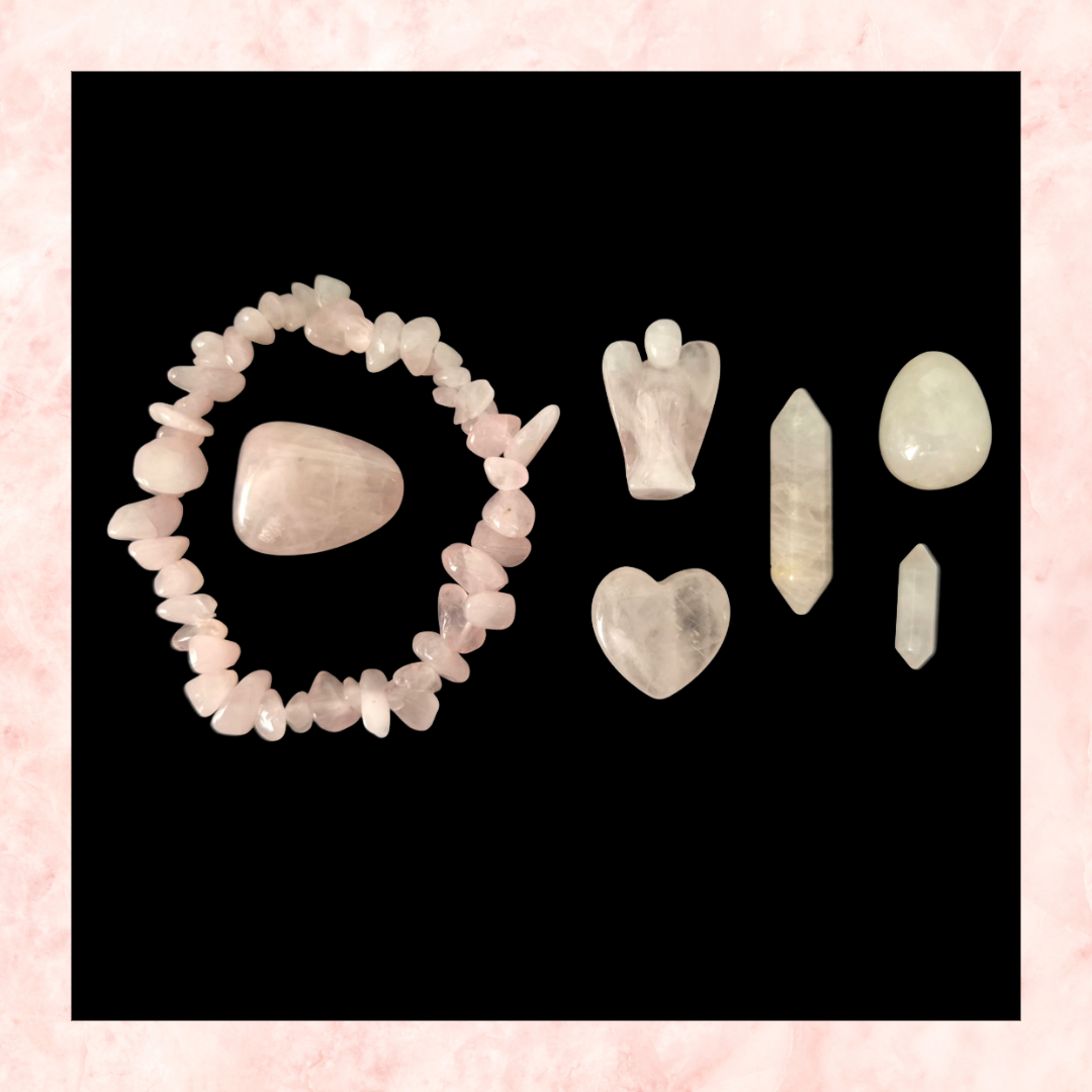 Rose Quartz Love &amp; Harmony Set