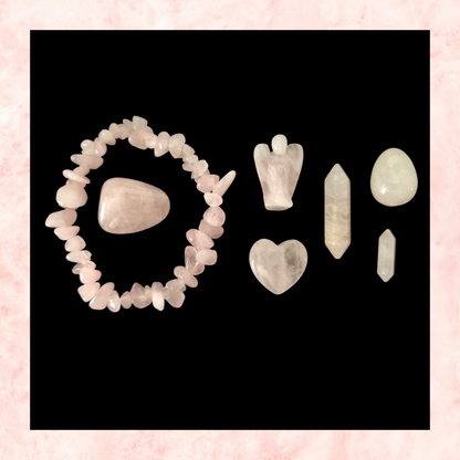 Rose Quartz Love &amp; Harmony Set