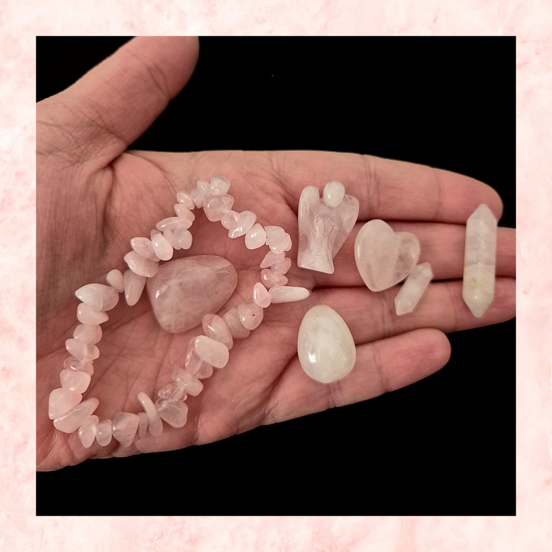 Rose Quartz Love &amp; Harmony Set