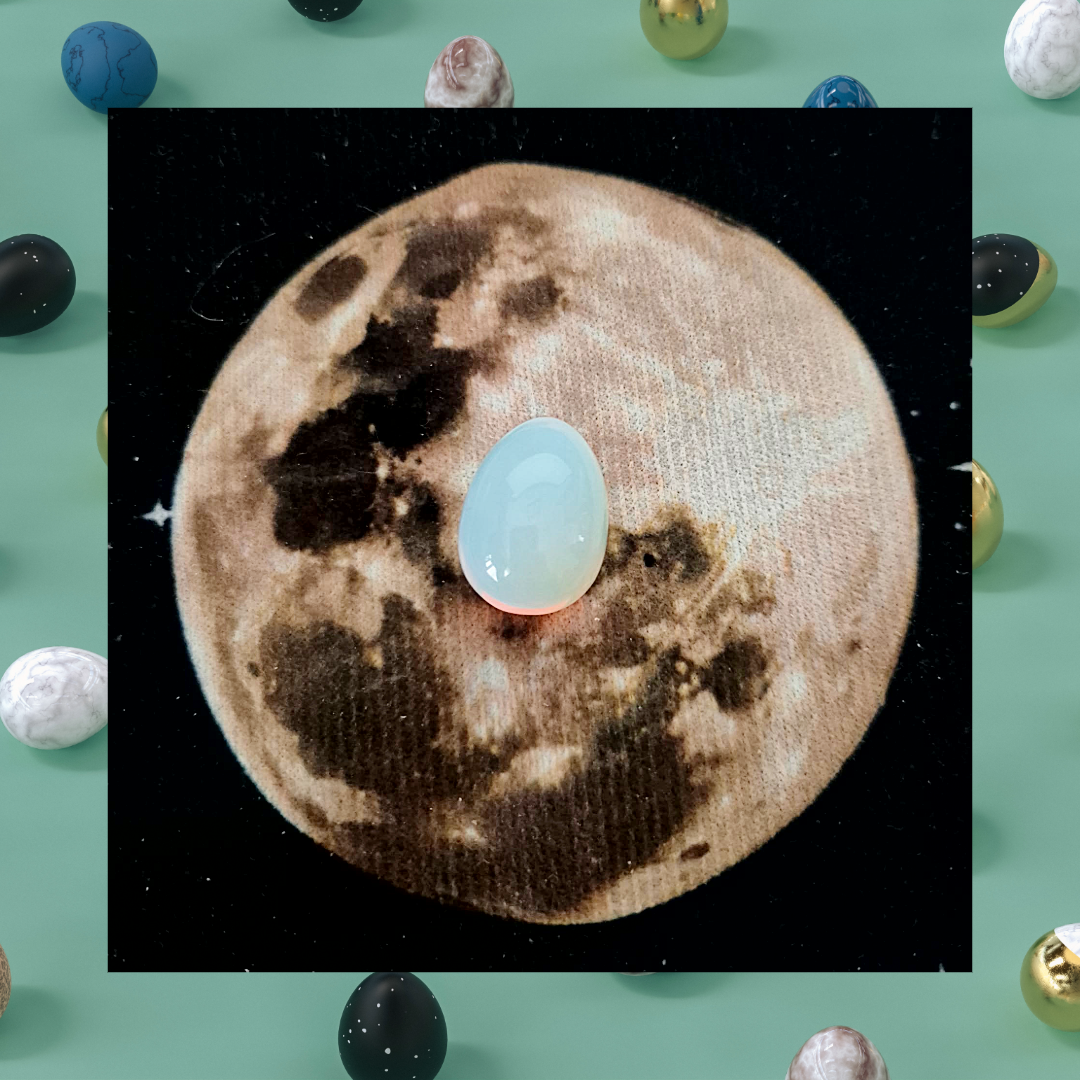 Polished Gemstone Egg – 2 cm Mini Carving