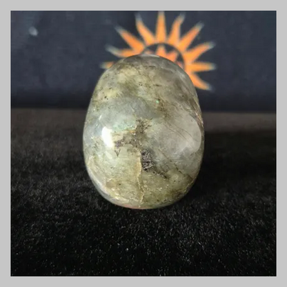 Labradorite Crystal Gemstone Skull  Carving