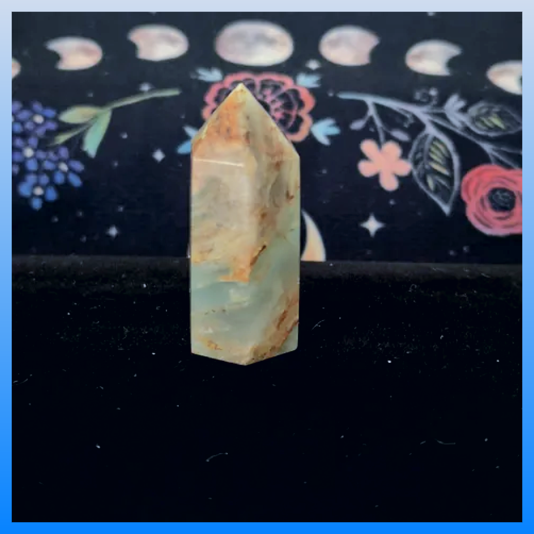 Mini Blue Onyx Tower