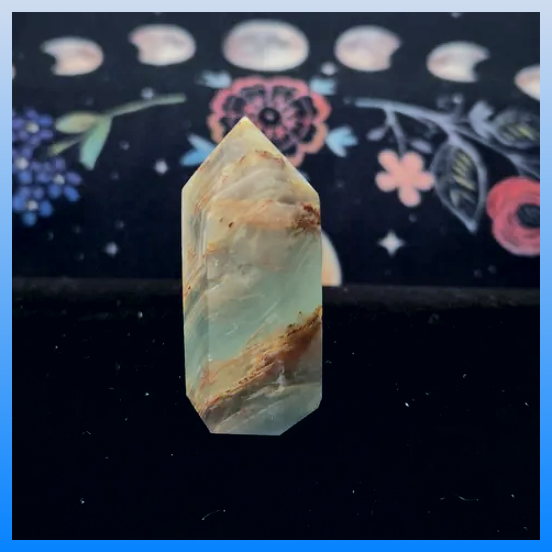 Mini Blue Onyx Tower