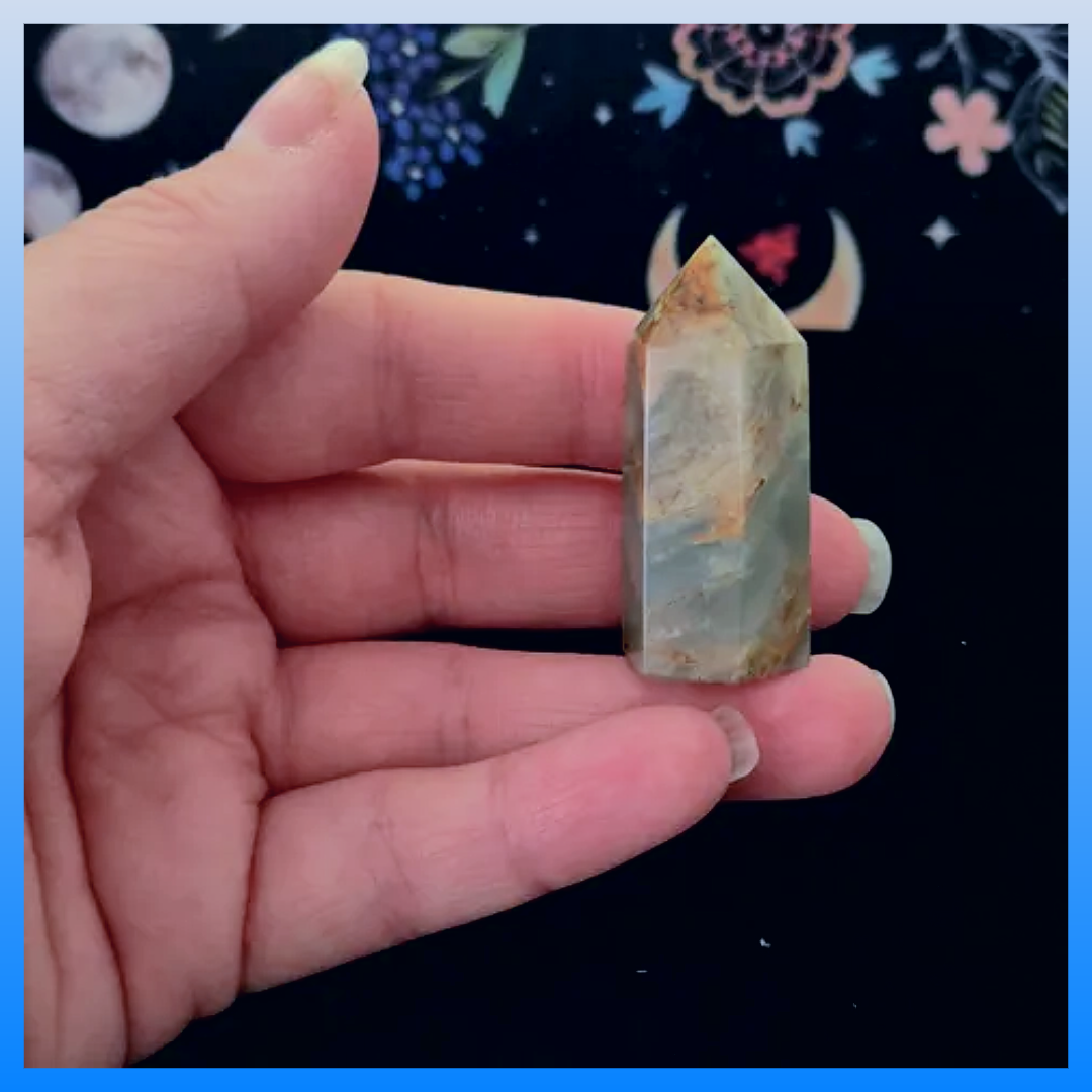 Mini Blue Onyx Tower