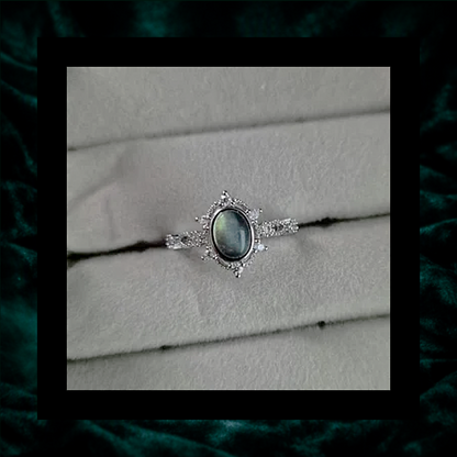 Labradorite Adjustable Ring