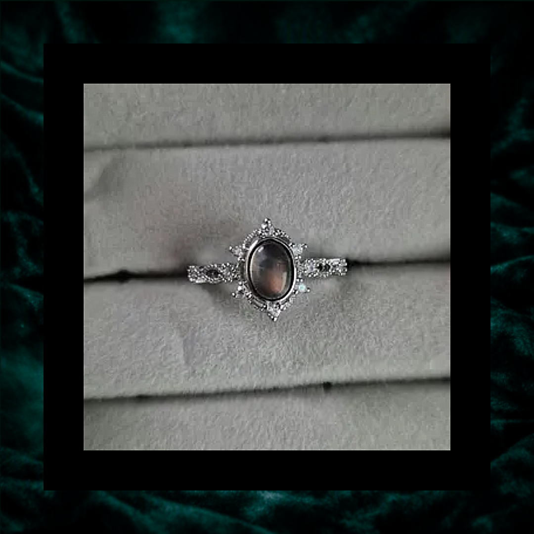 Labradorite Adjustable Ring