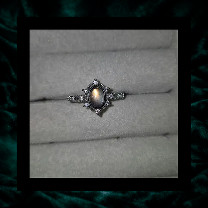 Labradorite Adjustable Ring