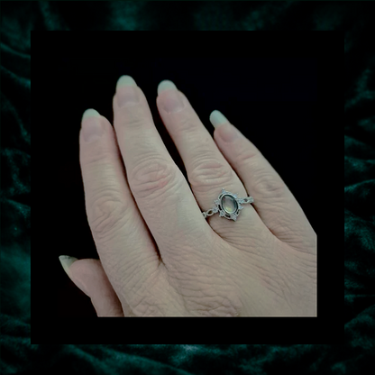 Labradorite Adjustable Ring