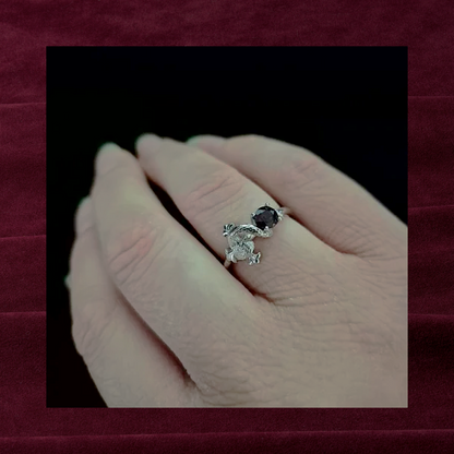 Garnet Adjustable Ring