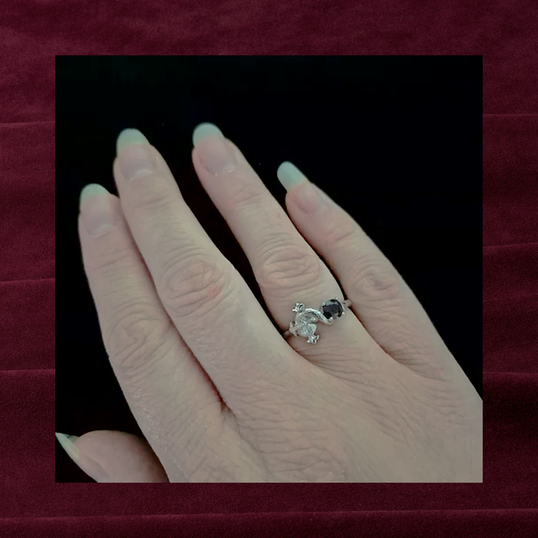 Garnet Adjustable Ring