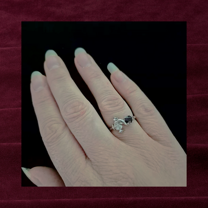 Garnet Adjustable Ring