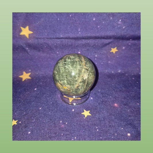 Thousand Layer Garden Quartz Sphere