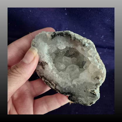 Quartz Geode Half
