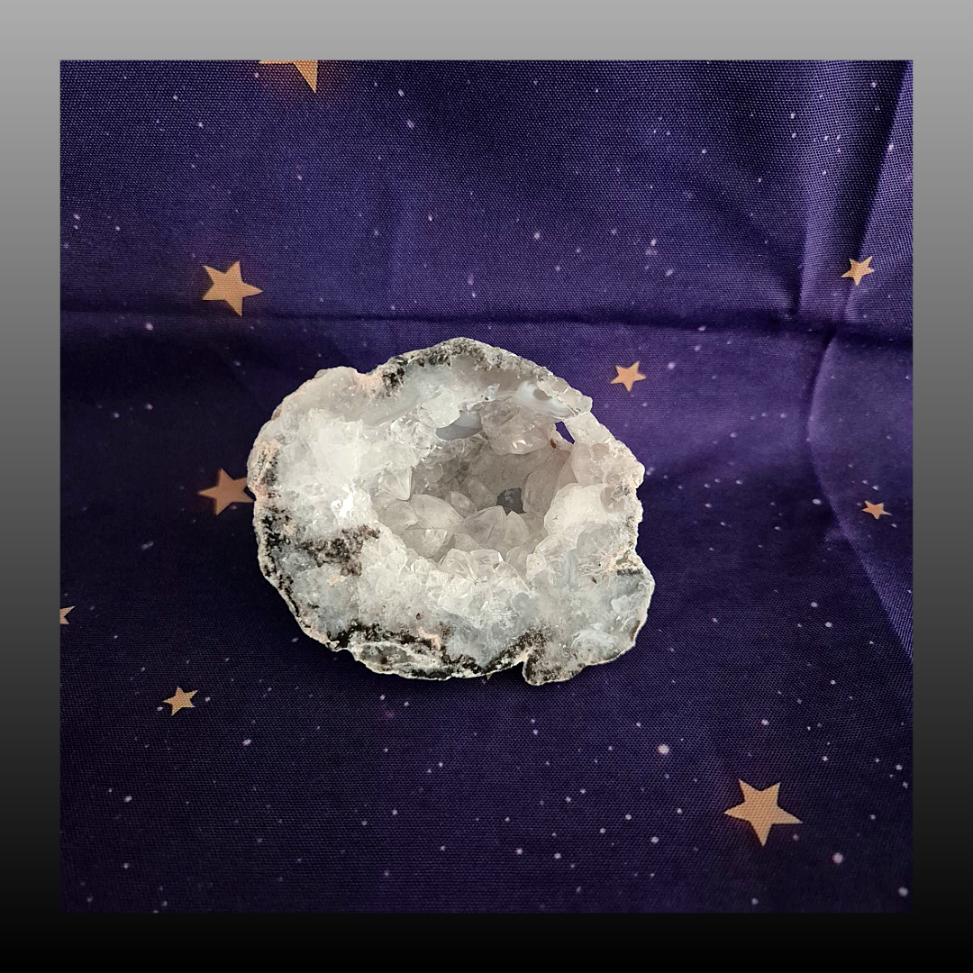 Quartz Geode Half