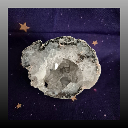 Quartz Geode Half