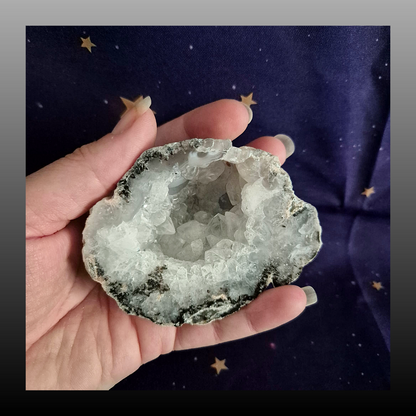 Quartz Geode Half