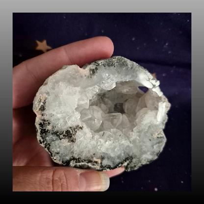 Quartz Geode Half
