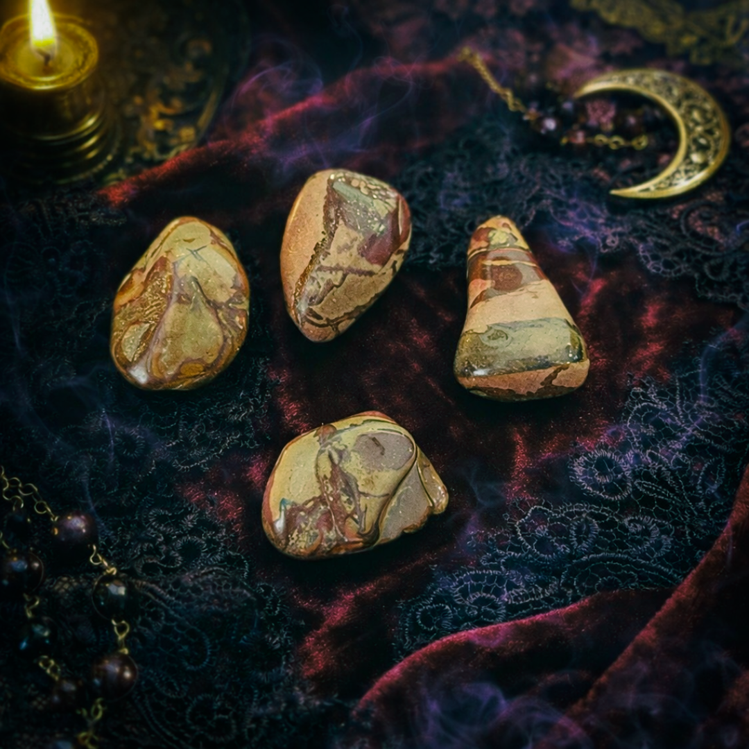 Autumn Leaf Jasper tumbles
