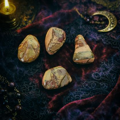 Autumn Leaf Jasper tumbles